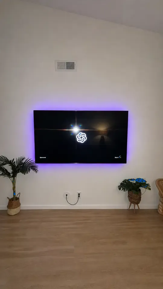 Living Room TV Installation